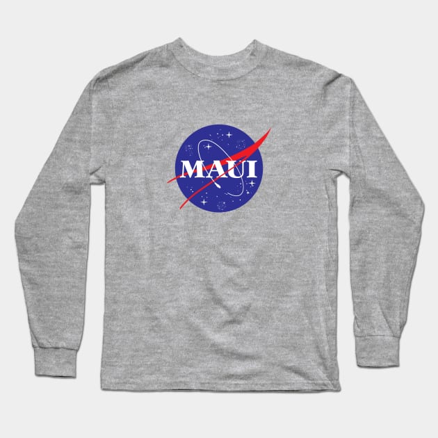 Nasa Parody: Maui Long Sleeve T-Shirt by EliseDesigns